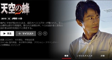 Netflix - 天空の蜂